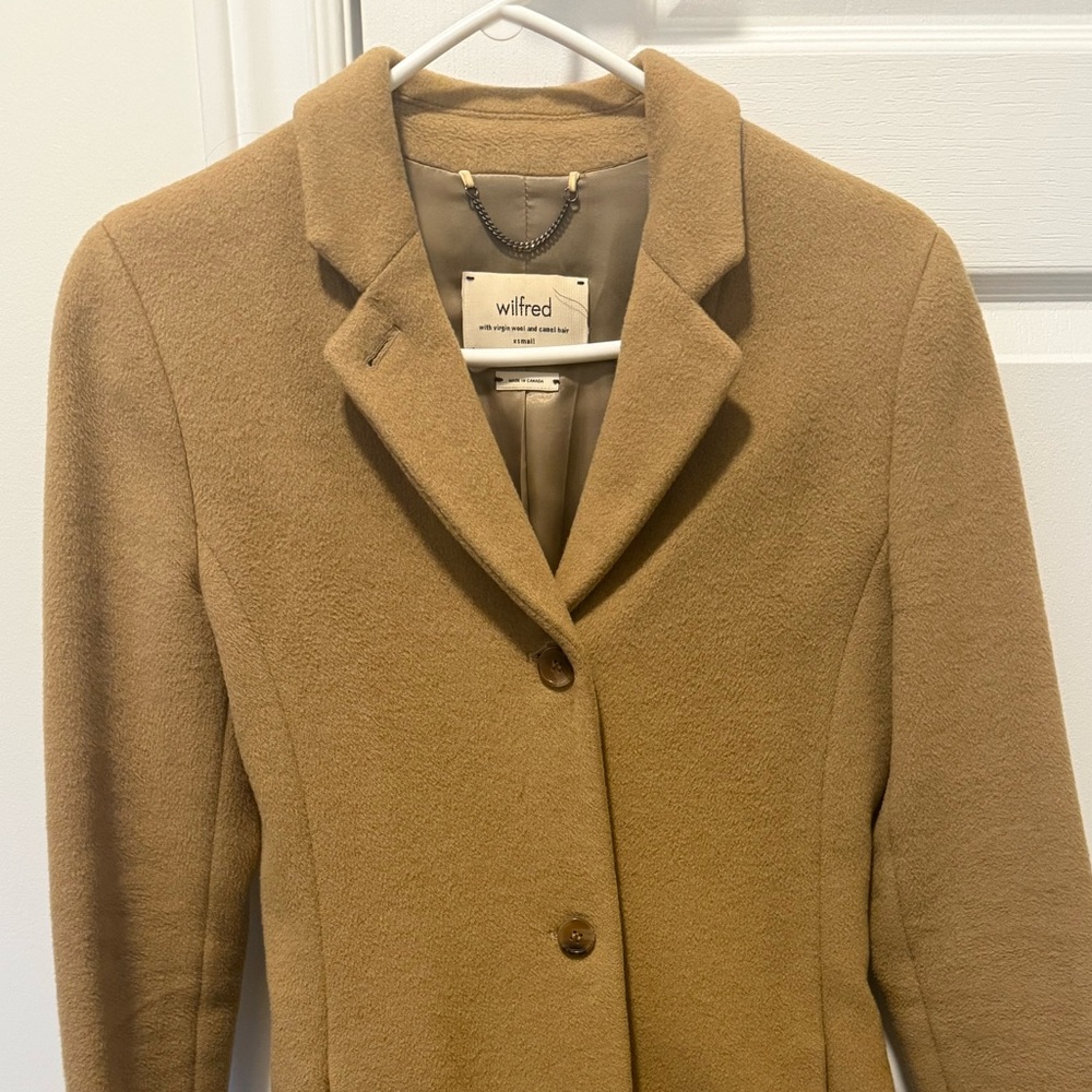 Wilfred Tan Pea Coat